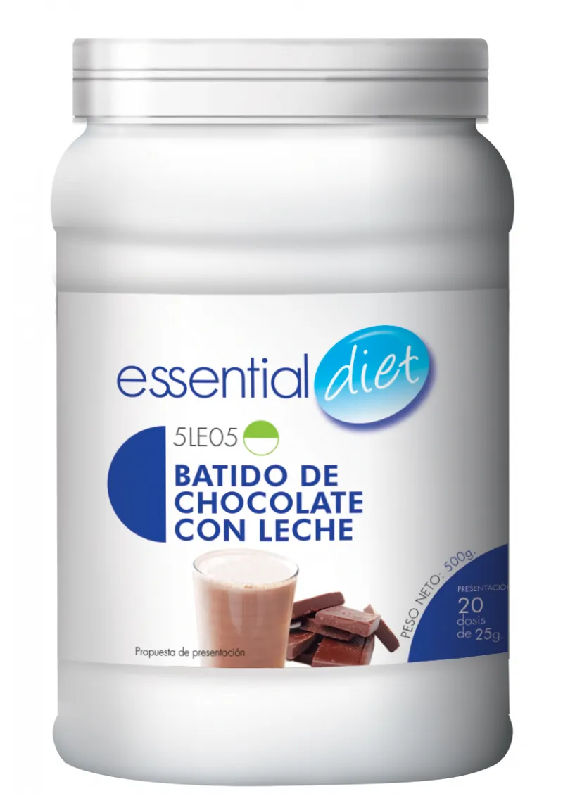 Batido de chocolate con leche formato económico 500G (20 raciones)-5LE05