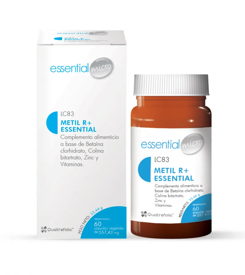 Metil R+ Essential (60 cápsulas vegetales).-LC83