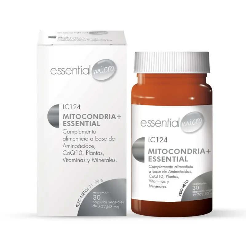 Mitocondria + Essential (30 cápsulas vegetales).-LC124