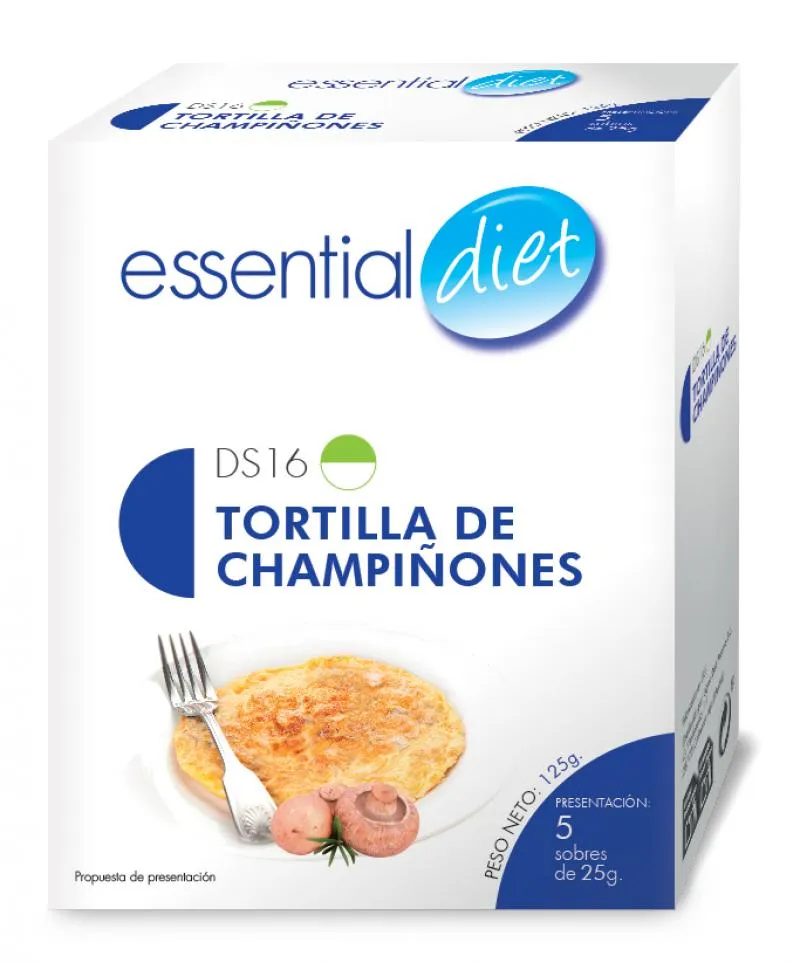 Tortilla de champiñones (5 raciones)-DS16